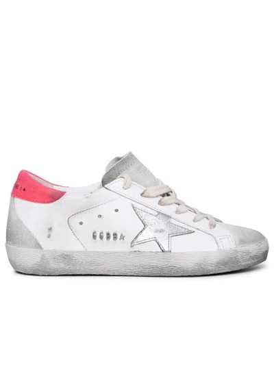 Golden Goose 'super-star Classic' White Leather Sneakers