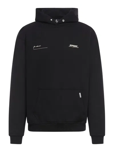 Represent Hoodies Sweatshirt In Black