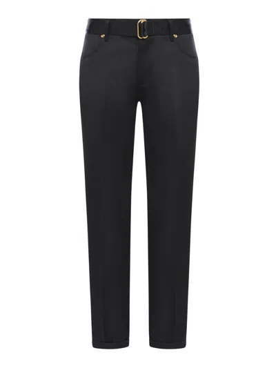 Tom Ford High Waisted Pants In Black