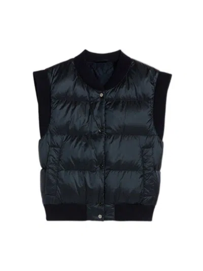 Max Mara The Cube Vests In Blue
