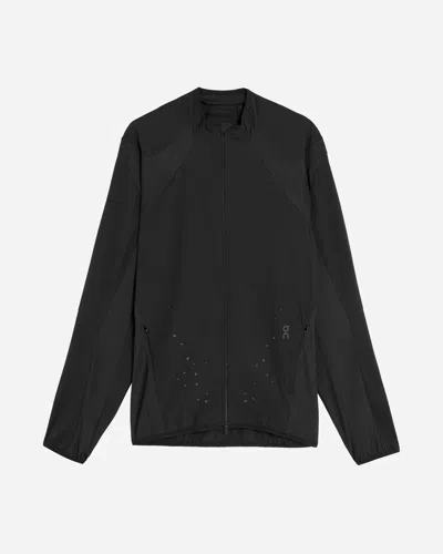 On Post Archive Facti Printed Recycled-shell Jacket In Black
