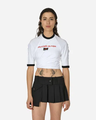 Jean Paul Gaultier Shayne Oliver Gaultier Oliver T-shirt In White