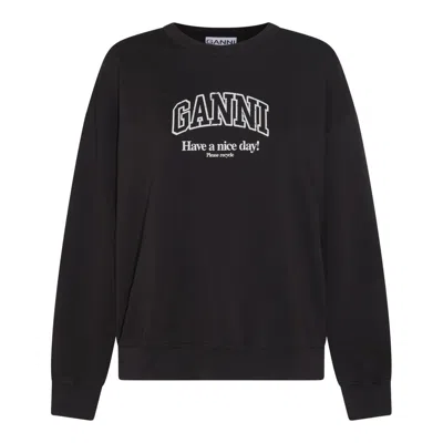 Ganni Sweaters Black