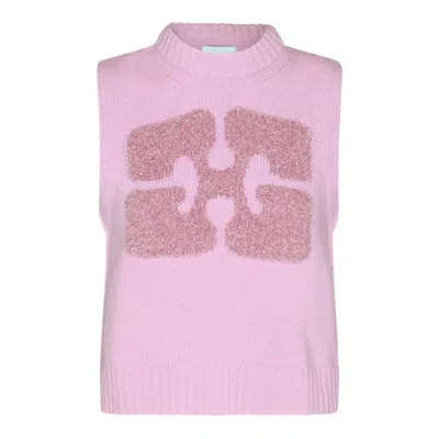 Ganni Sweaters Pink