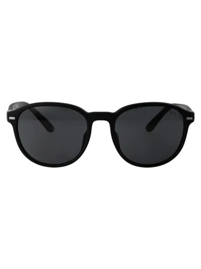 Polo Ralph Lauren Sunglasses In 562487 Matte Black