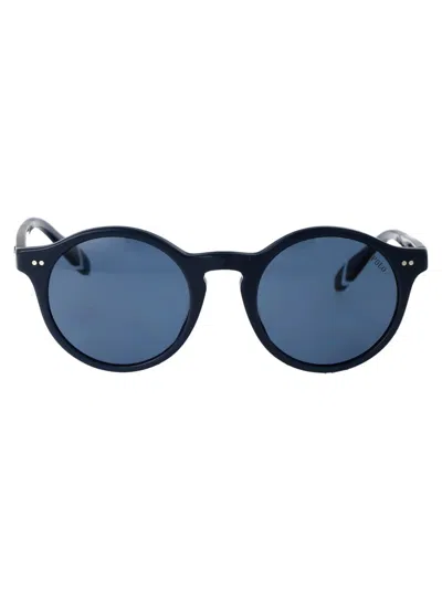 Polo Ralph Lauren Sunglasses In 546580 Shiny Navy Blue