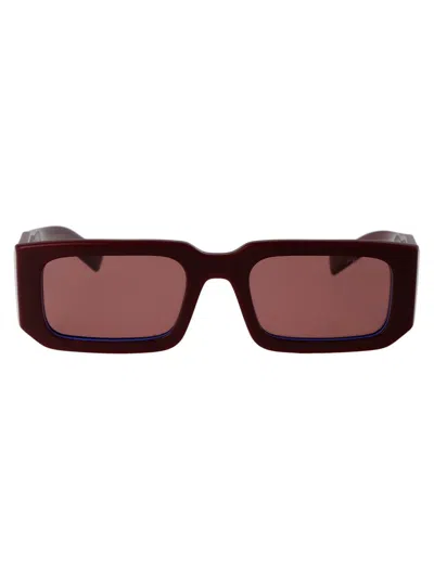 Prada Man Sunglasses Pr 06ys In Dark Violet