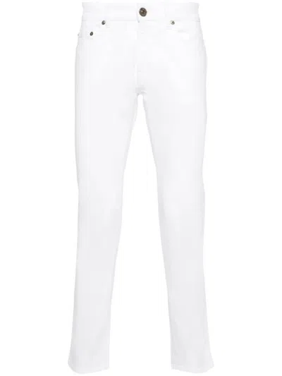 Pt Torino Skinny Cut Jeans In White