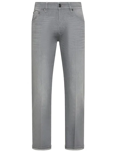 Pt Torino Stretch Cotton Skinny Jeans In Grey