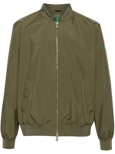 Save The Duck Windproof Jacket In Green