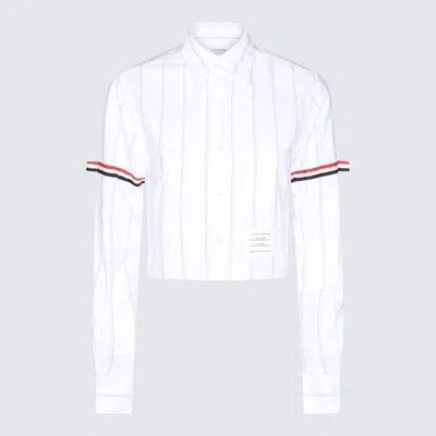 Thom Browne White Cotton Shirt