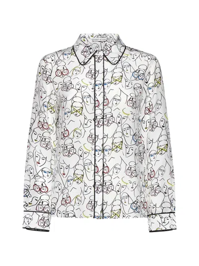 Alice And Olivia Shirt In Bisous Stace
