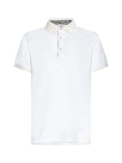 Etro Polo Shirt In White