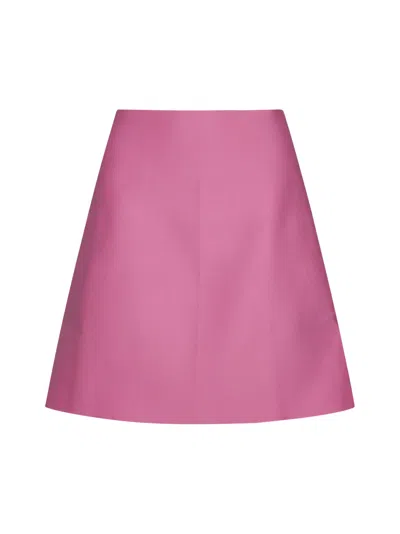 Jil Sander Skirt In Pink