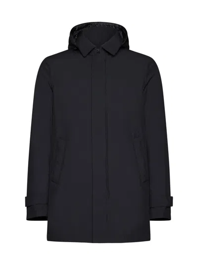Herno Raincoat In Black