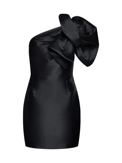 Solace London Dress In Black