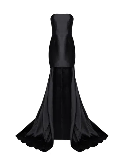 Solace London Dress In Black