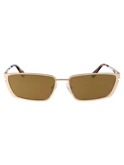 Off-white Richfield Square Frame Sunglasses In Gold Gold Mirror