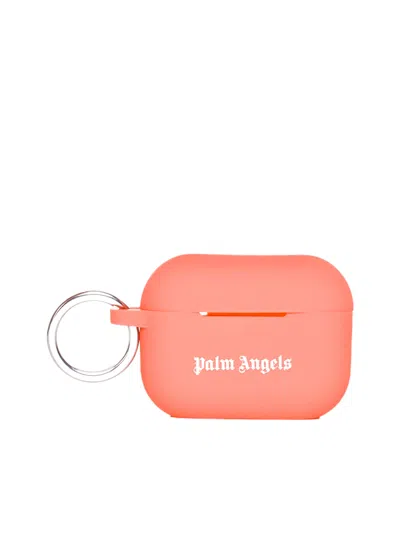 Palm Angels Hi-tech Accessory In Pink Off White