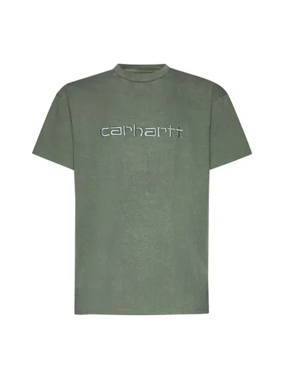 Carhartt T-shirt In Park Garment Dyed