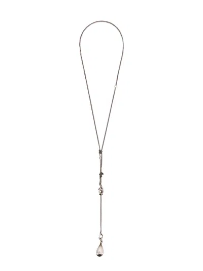 Ann Demeulemeester Necklaces In Silver