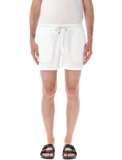 Polo Ralph Lauren Tarveler Mid Trunck Slim Fit In White