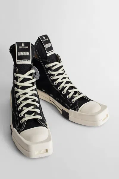 Rick Owens Unisex Black&white Sneakers