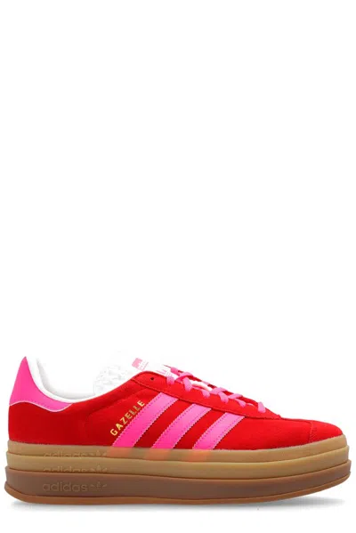 Adidas Originals Gazelle Bold Sneakers In Red