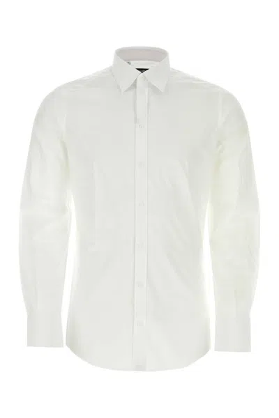 Dolce & Gabbana White Cotton Shirt