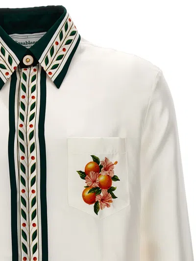 Casablanca Silk Shirt In Multicolour
