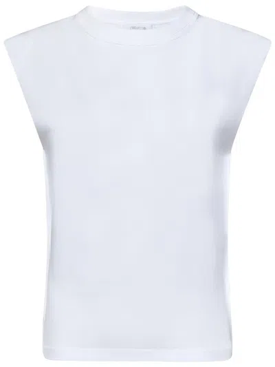 Rabanne Paco  Tank Top In White
