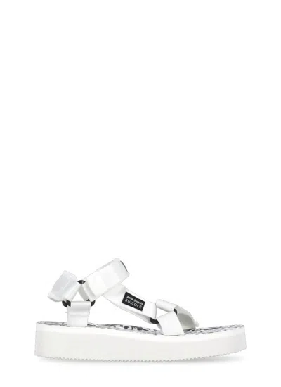 Palm Angels Sandals In White