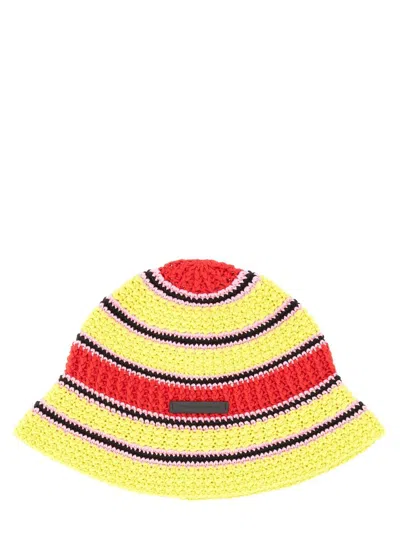Stella Mccartney Hats And Headbands In Stripped