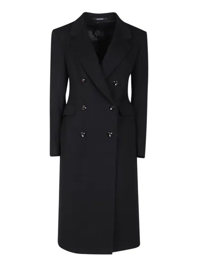 Tagliatore Coats In Black