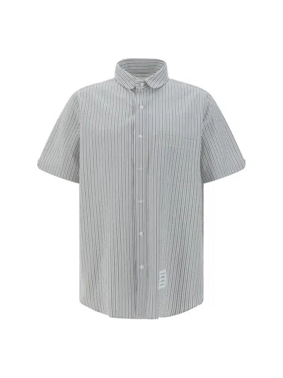 Thom Browne Shirts In Silver