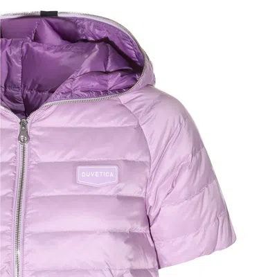 Duvetica Lilac Down Jacket In Pink
