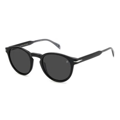 Eyewear By David Beckham Sunglasses In Black Grey