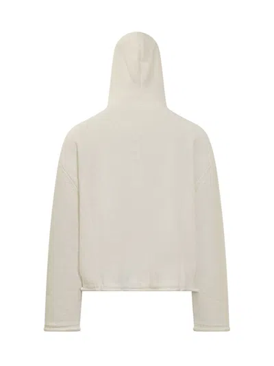 Mm6 Maison Margiela Sweatshirt In White