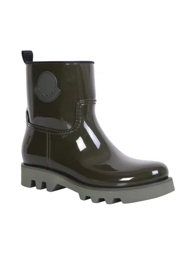 Moncler Boots In Green