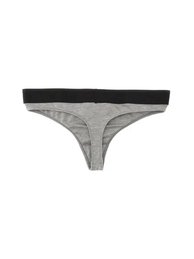 Tom Ford Briefs With Logo In Grey