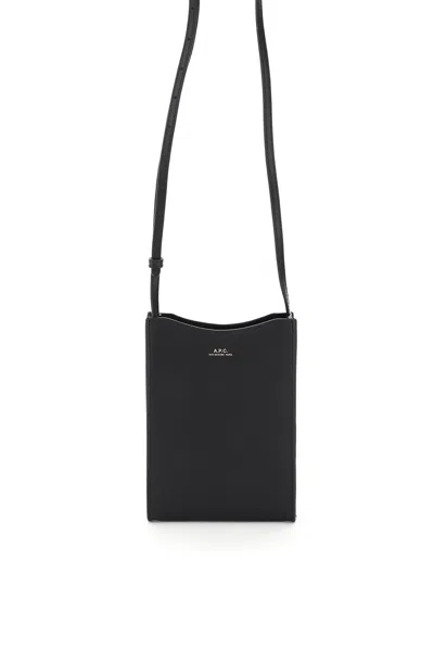 Apc Jamie Mini Crossbody Bag In Noir (black)
