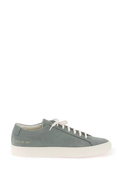 Common Projects Original Achilles Leather Sneakers In Verde