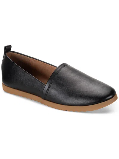 Style & Co Women's Nolaa Round-toe Slip-on Flats, Created For Macy's In Black