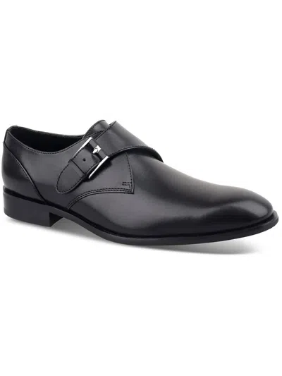 Alfani Men's Elijah Single Monk Strap Shoe, Created For Macy's In Black