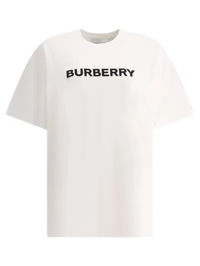 Burberry "harriston" T-shirt In White