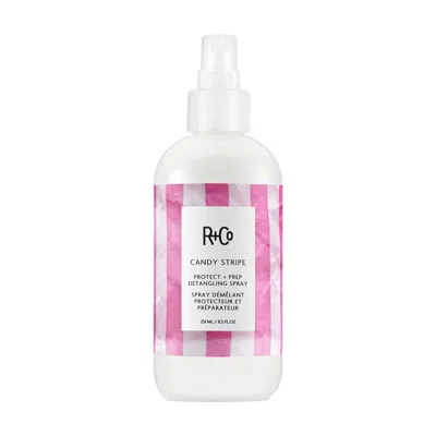 R + Co Candy Stripe Protect And Prep Detangling Spray In Default Title