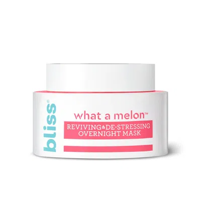 Bliss World Store Free Mini What A Melon Watermelon Mask In White