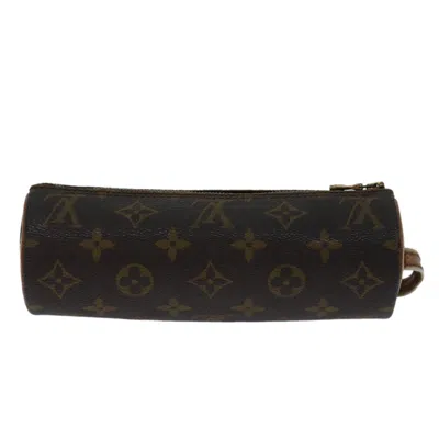 Pre-owned Louis Vuitton Etui À Balles De Golf Brown Canvas Clutch Bag ()
