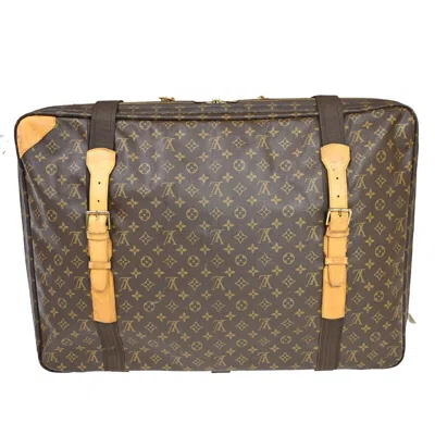 Pre-owned Louis Vuitton Satellite Brown Canvas Travel Bag ()