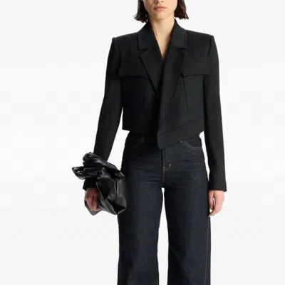 A.l.c Women's Solid Reeve Cropped Blazer In Black